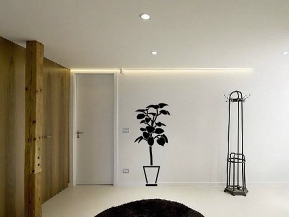 colección de vinilos florales decorativos