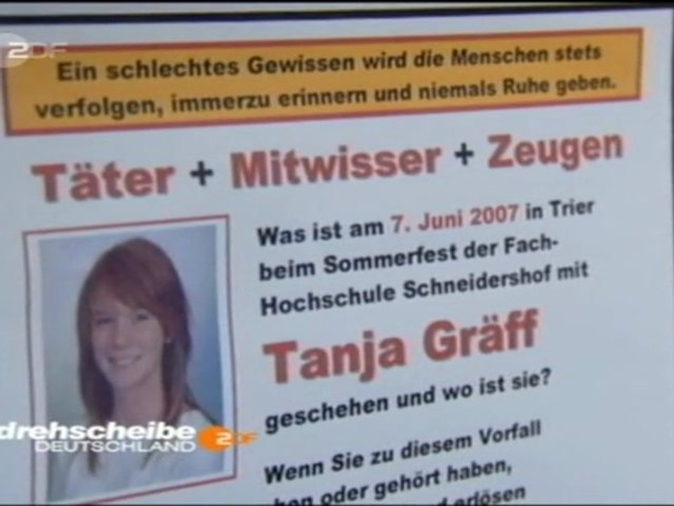 Zdf drehscheibe deutschland am 30 märz 2011 ?!