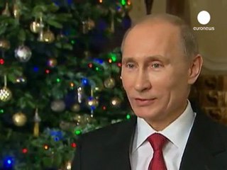 Putin says Happy New Year to Russia