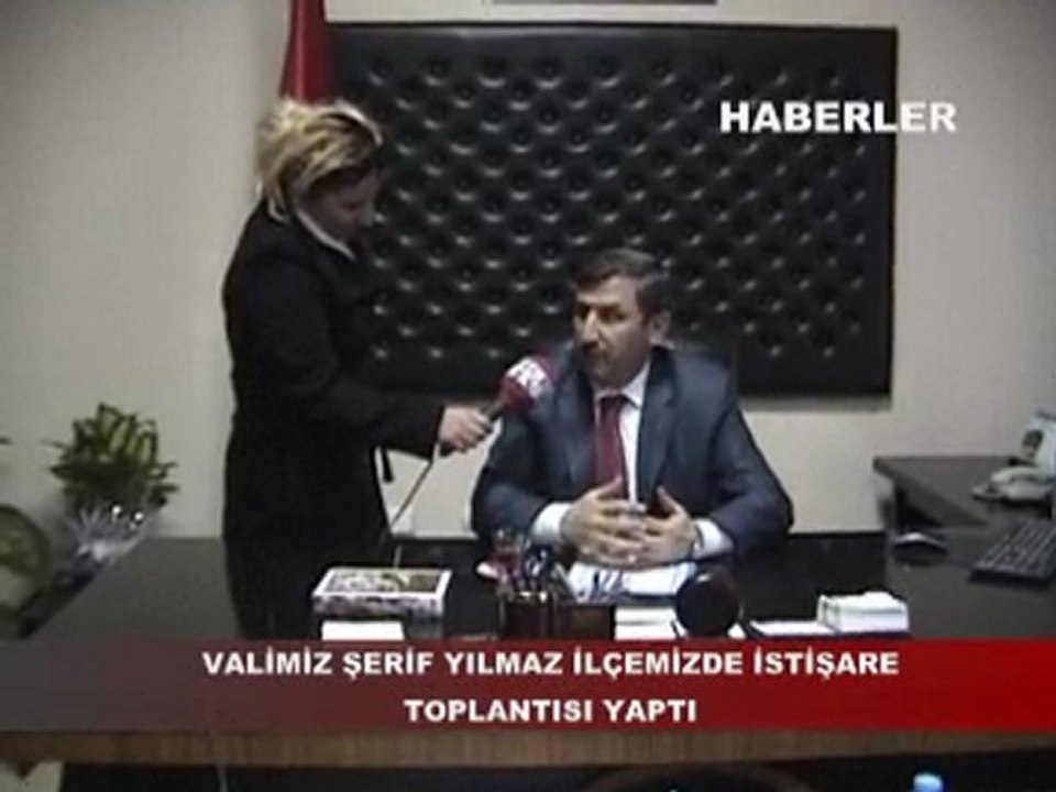 Tokat valisi Zilede istişare toplantısı yaptı