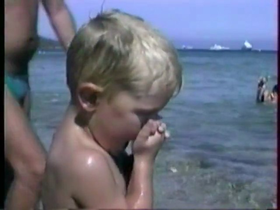 à la plage