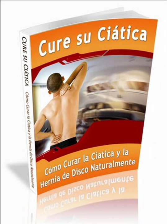 "Cure su ciática" más que un libro para los que sufren dolores de espalda, pies, piernas