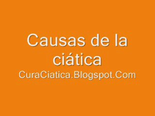 Causas dolores ciática - Por compresión de nervios lumbares u otros nervios