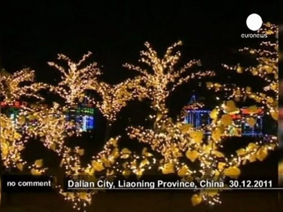 China: New Year light decorations - no comment
