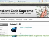 Instant Cash Supreme Review - Inside The Members Area