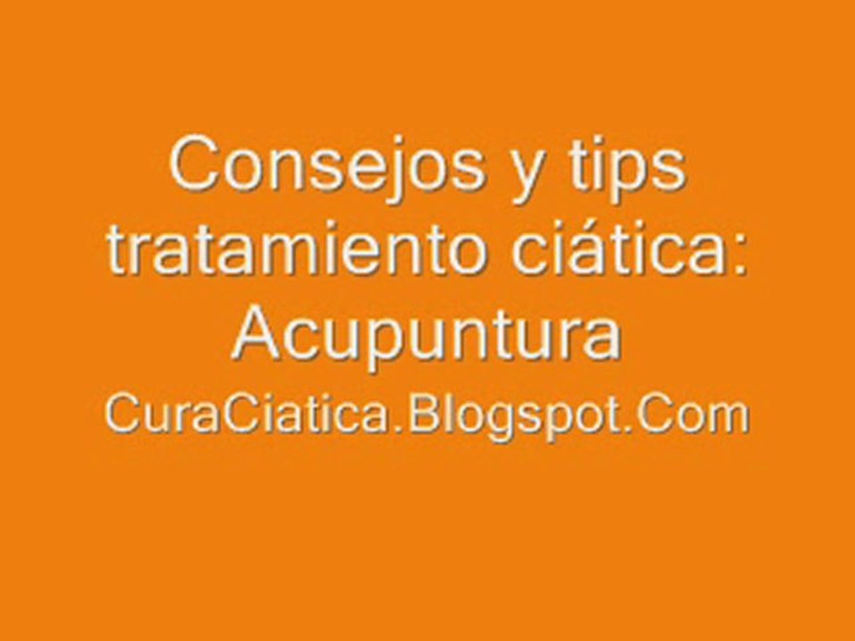 Consejos y tips contra la ciática Acupuntura ayuda contra los dolores