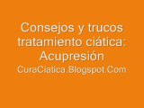 Consejos y trucos para tratamiento ciática - Acupresión
