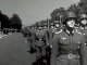 Défilés de soldats allemands de la seconde guerre mondiale entrecoupé par des discours d'Hitler (muet)