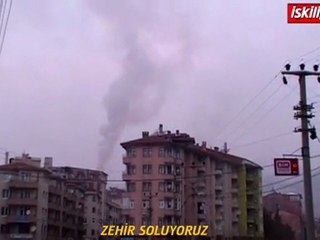 İskilip'te hava kirliliği