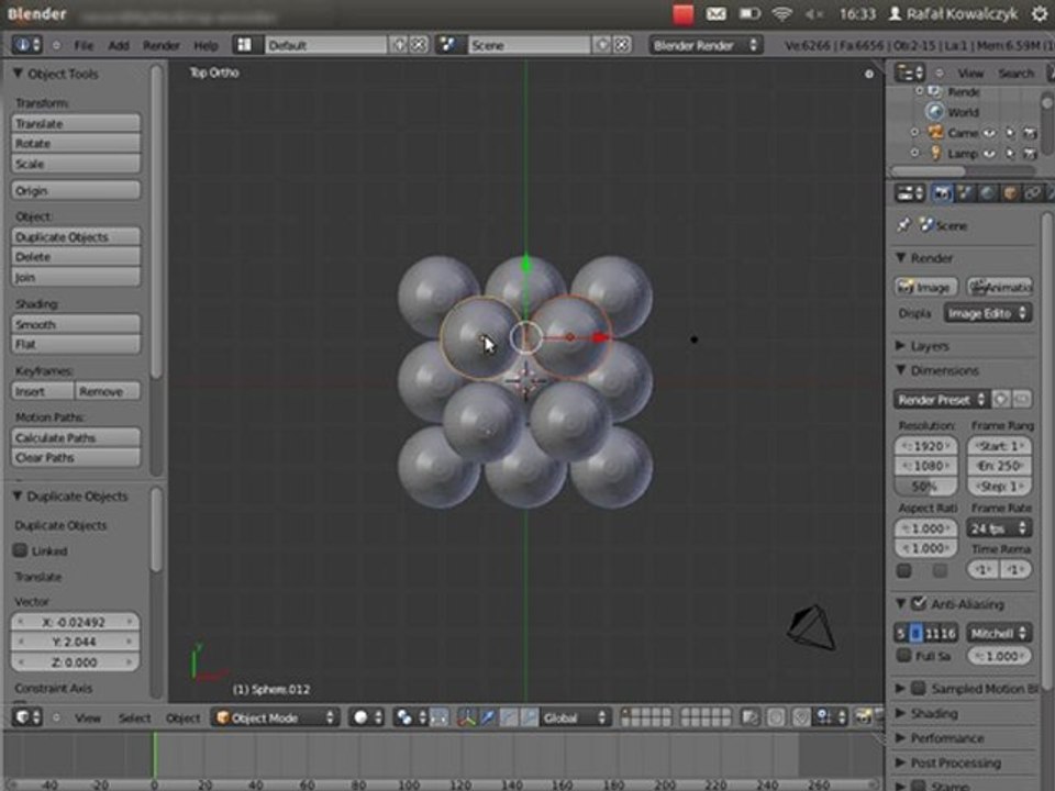 Blender zadanie 2