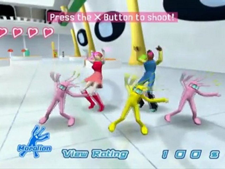 Space Channel 5 - Report 1 Extra Mode - Introducing Ulala - Part 1 [ENG][PS2]