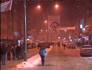 Yeni yıla böyle girdiler