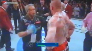 Video Fight Brock Lesnar VS Alistair Overeem