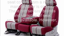 Saddle Blanket Seat Covers