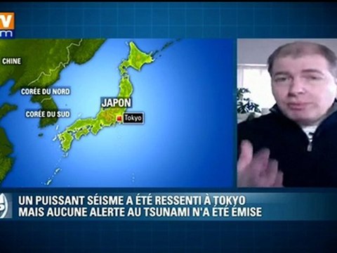 Puissant séisme ressenti à Tokyo, pas d’alerte au tsunami