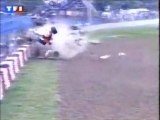 Formule 1 Bresil 1993 Massive crash Andretti en français (TF1)