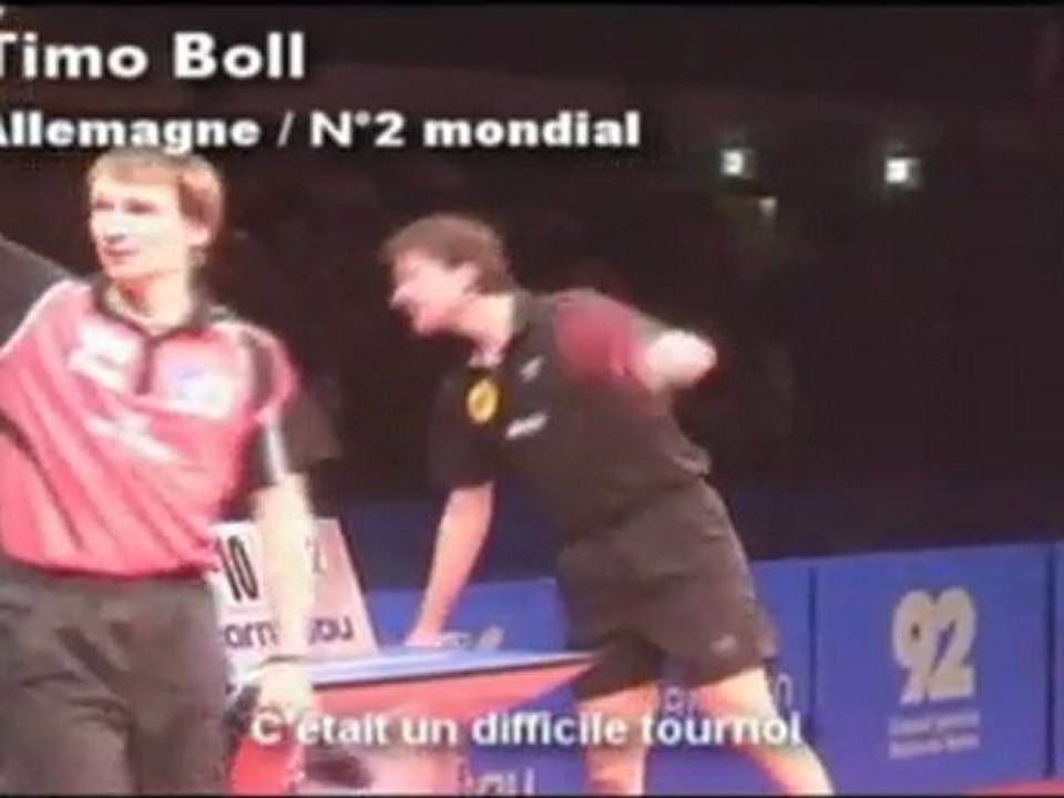 Tennis de Table Le Grand Prix de Levallois 2010 Les coulisses Partie 4 - YouTube