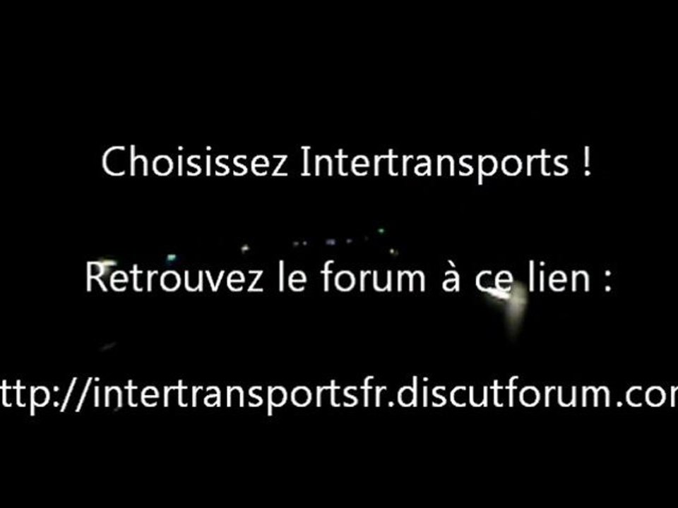 Publicité Intertransports A bord du MP05 507 de la ligne 1 !