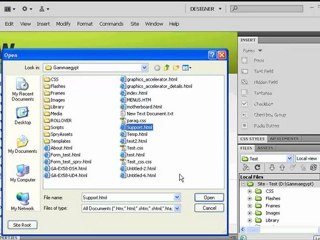 Learn Dreamweaver CS4 تعليم دريم ويفر - إنشاء مستند جديد
