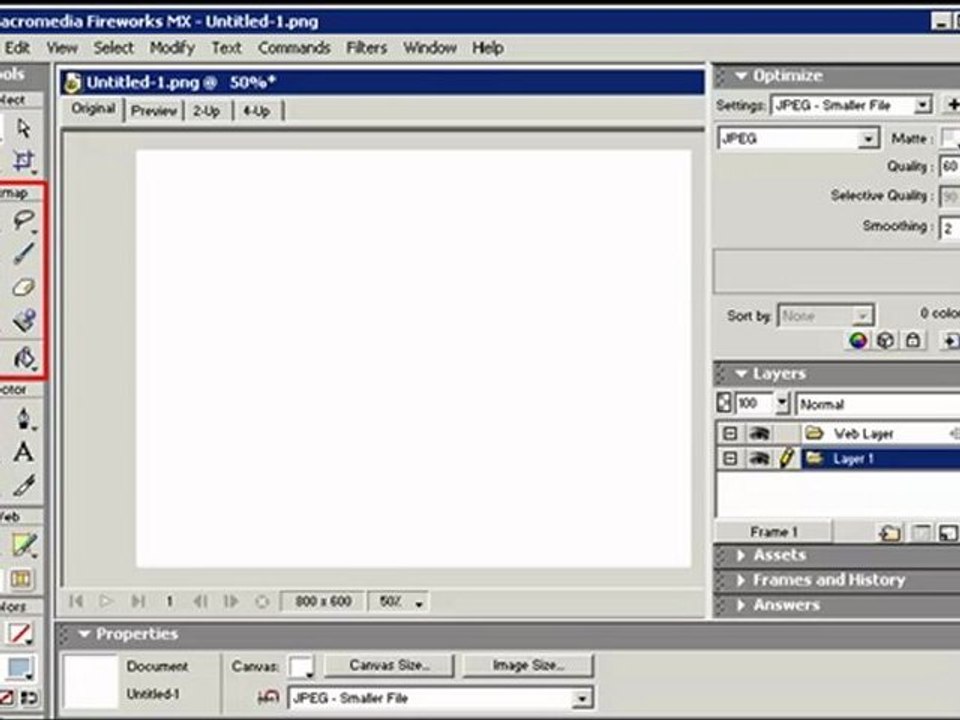 Learn Fireworks MX تعليم فايروركس - مقدمة عن البرنامج