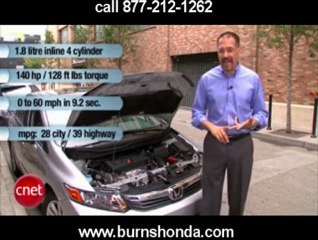 First Drive 2012 Honda Civic Marlton NJ Dealer