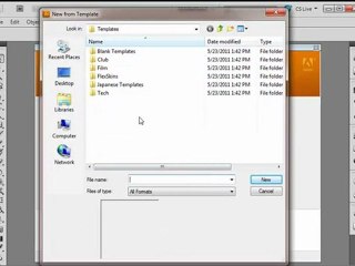 تعليم اليستريتور Illustrator CS5 - النافذة Welcome Screen