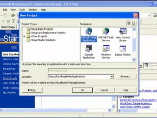 Learn Visual Basic.net تعليم فيجوال بيسك - أنواع التطبيقات