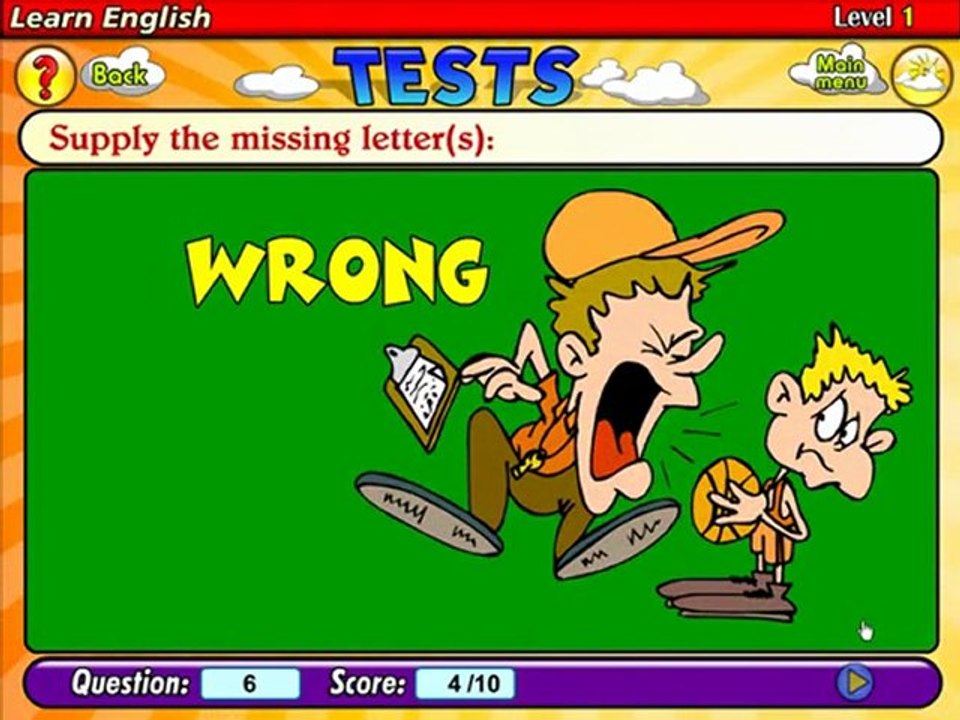 تعليم اللغة الانجليزية - أختبارات - Learn English