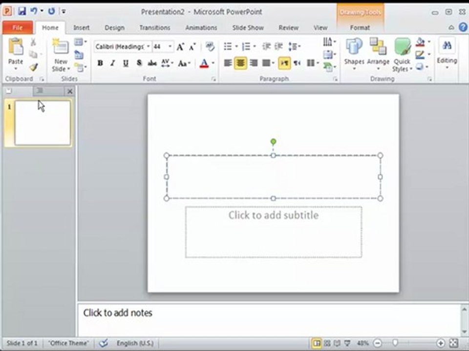 شرح واجهة البرنامج - PowerPoint 2010 تعليم بورب...