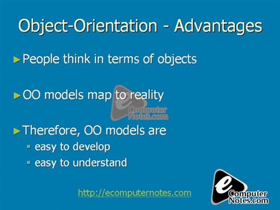 Computer Notes - Object-Oriented Programming