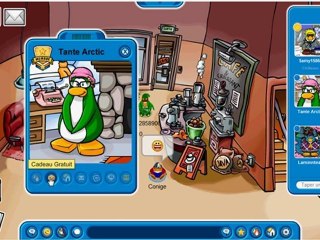 J'ai vu Tante Arctic et elle est dans mes amis !