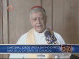 Cardenal Urosa insta a las autoridades a combatir la inseguridad