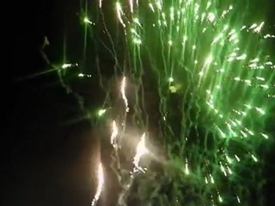 31/12/2011 -  Embrasement de l'Hôtel de Ville des Saintes Maries de la Mer