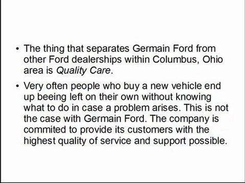 Ford Dealers Columbus Ohio - Germain Ford