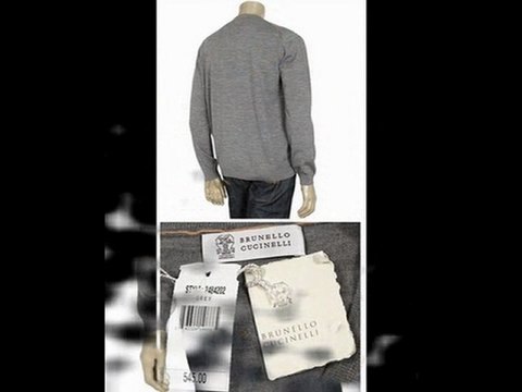 Bestselling Brunello Cucinelli Wool VNeck Sweater