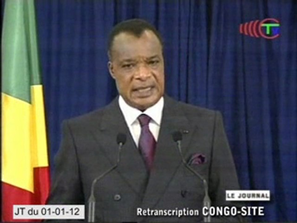 Extrait du message de vœux 2012 du chef de l'Etat