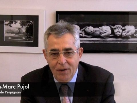 jean-Marc Pujol, maire de Perpignan, vous présente ses meilleurs voeux pour l'année 2012