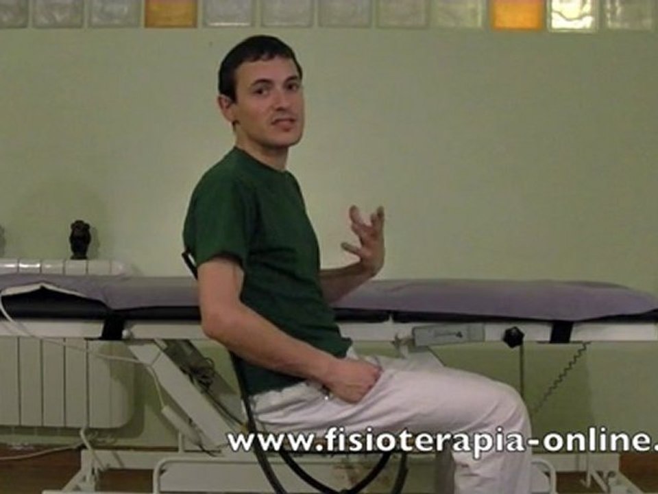 Ejercicio de reprogramación propioceptiva para lumbares.