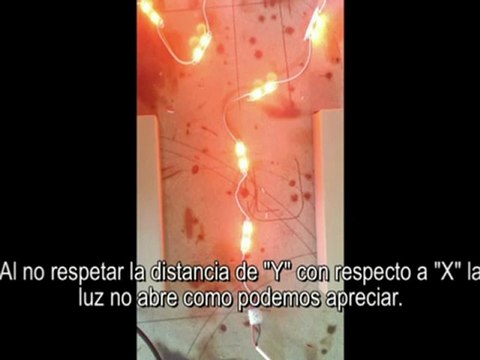 TUTORIAL de instalacion de leds - letra luminosa - rotulos