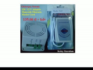 GÖSTERGEÇ BAĞLANTI ŞEMASI escan anahtar da