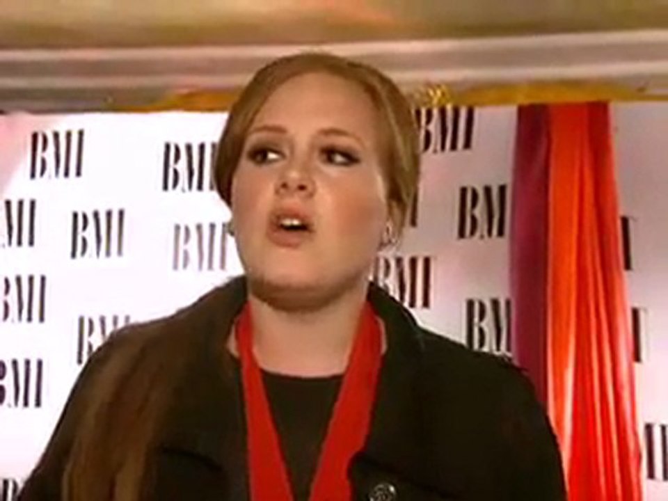 Adele - The slow growth of her career at the BMI London Awards 2009