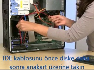 Bilgisayar Kasasından Disk Sökme/Takma (Video)