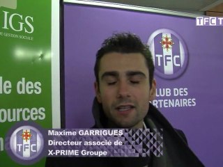 Petit déjeuner des partenaires du TFC à l'IGS Blagnac
