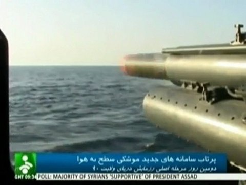 Iran fires radar-beating missile during Gulf drill