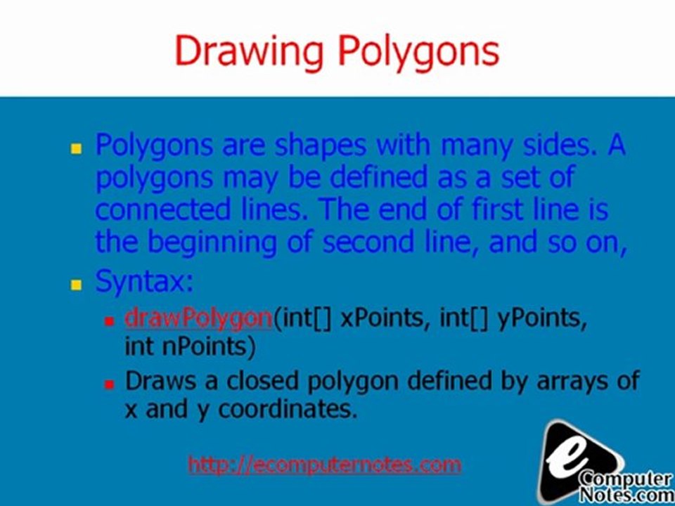 Computer notes - Applets in Java
