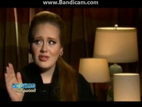 Access Hollywood Interviews Adele (February 2011)