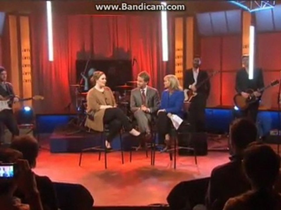 Adele - Interview at Canada AM (March 2, 2011)