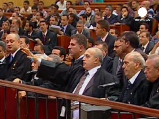 Ailing Mubarak back in court