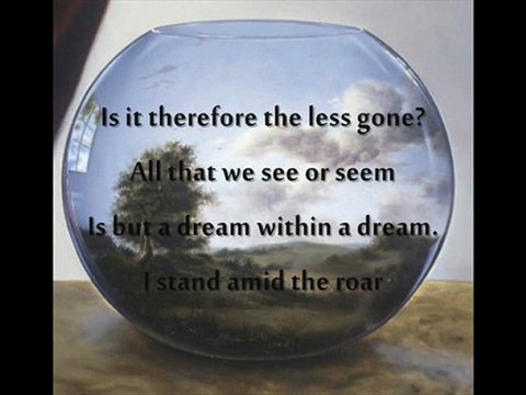 A Dream Within A Dream Edgar Allan Poe Tribute Poem