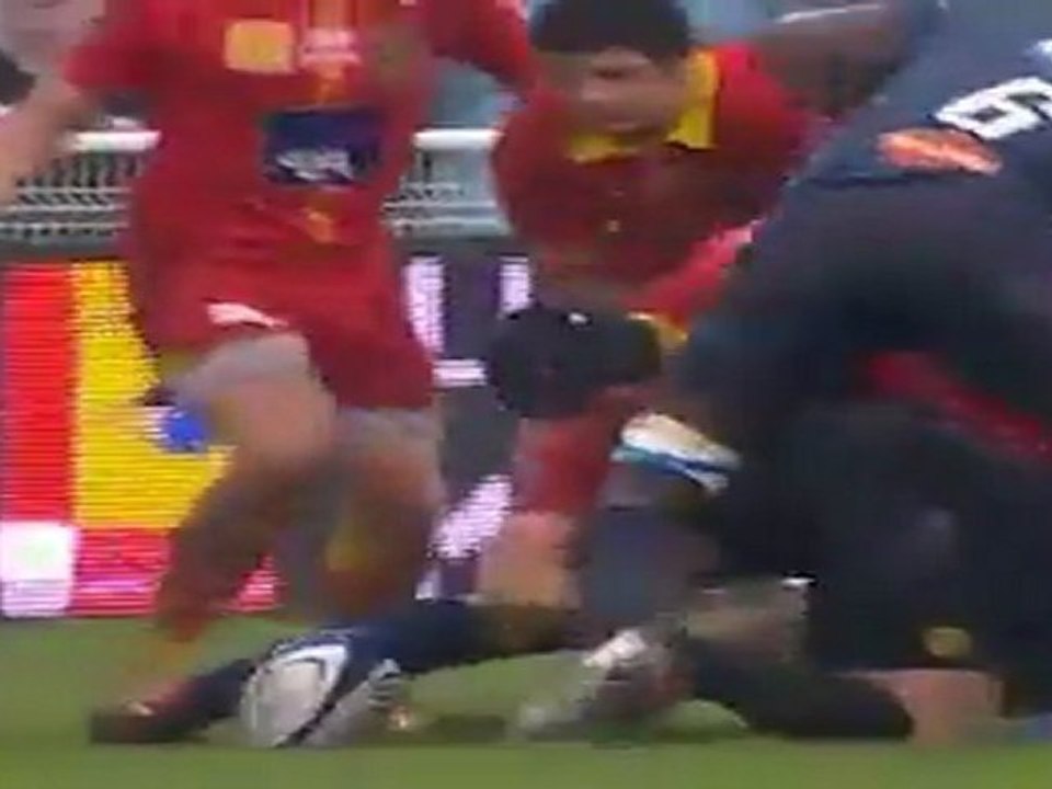 CASTRES USAP Résumé du match Janv 2012